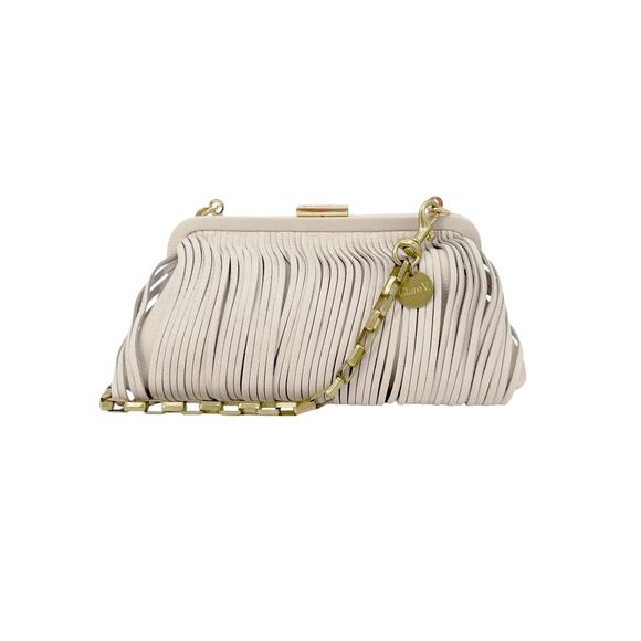 Clare V Handbags - CLARE V. Fran Fran Bag in Cream